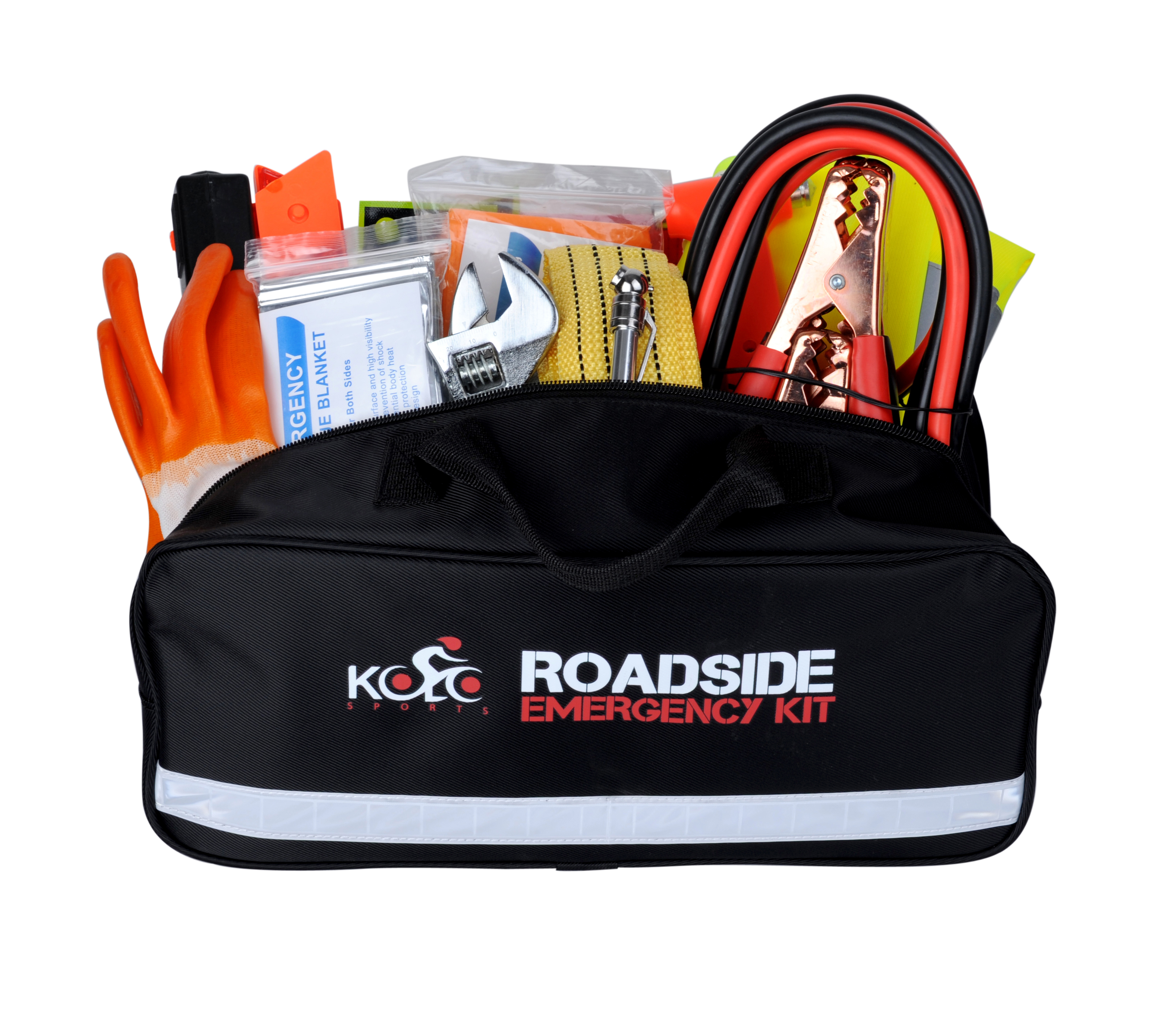 Kolo Sports Roadside Emergency Kit 156-Piece Multipurpose Emergency Pack Great for Automotive Roadside Assistance & First Aid Set The Ultimate All-in-One Solution